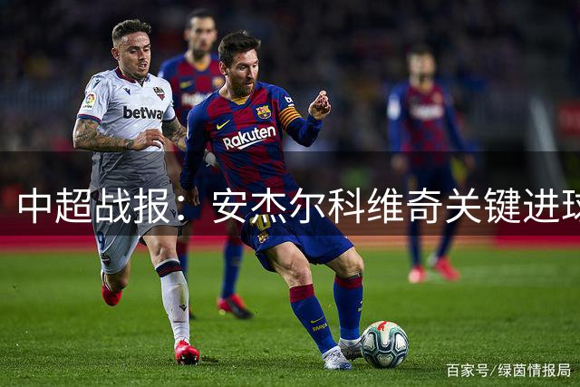 中超战报：安杰尔科维奇关键进球助浙江逆转海牛 2-1取胜